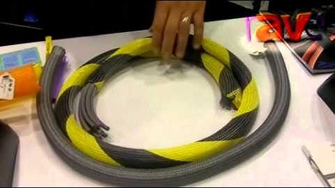 InfoComm 2012: Techflex Showcases its F6 Split Sleeve