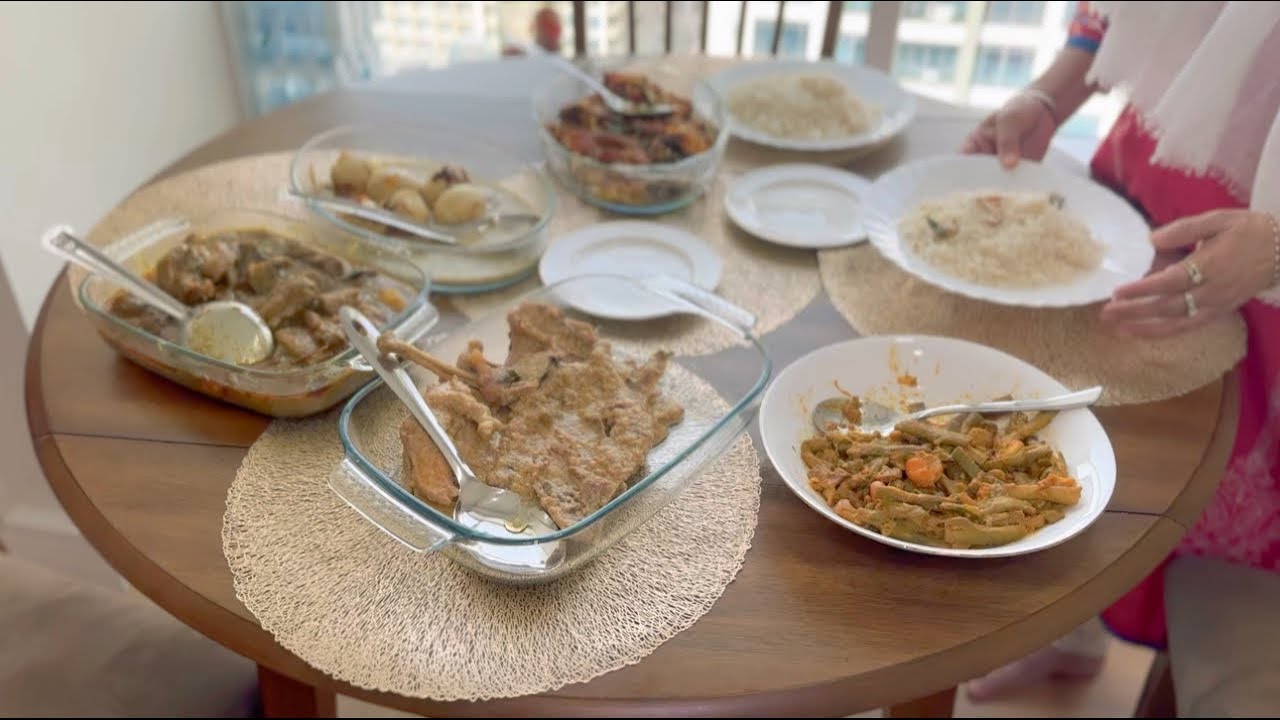 দুবাই ভাবী বাসায় কত খাবার রান্না করেছে দেখুন