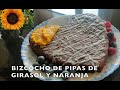 Bizcocho de pipas de girasol y semillas de amapola/ Gluten free.