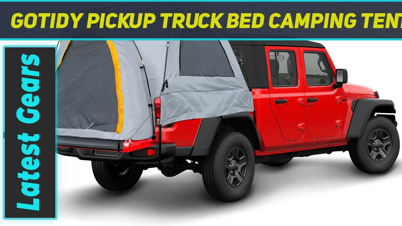 GOTIDY Pickup Truck Bed Camping Tent Review 2023 YouTube