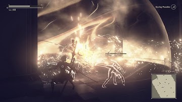 Nier: Automata Route C - The Tower Lower Section: 9S Fights Multiple 2B Yorha Units (Hacking)
