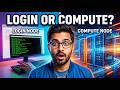 Parallel Computing Architecture — HPC Compute Nodes vs Login Nodes Explained
