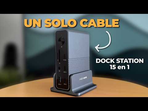 Un solo cable para ordenar tu Setup | Dock Station ACASIS USB-C 15-en-1 (Review)