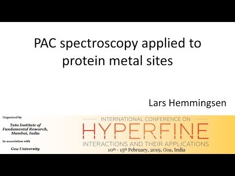 38. PAC spectroscopy applied to two proteins