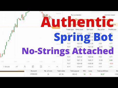 Authentic Binary.com Bot - Spring Binary Bot | Secure & No-Strings Attached