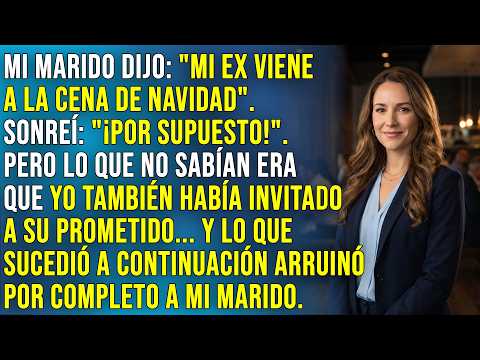 Mi marido dijo: "Mi ex viene a la cena de Navidad con nosotros". No tenía ni idea de lo que vendría