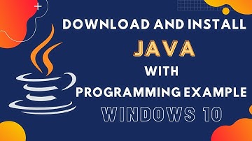HOW TO DOWNLOAD AND INSTALL JAVA JDK WIN 10 |SETUP JAVA ENVIRONMENT VARIABLE |RUN FIRST JAVA PROGRAM
