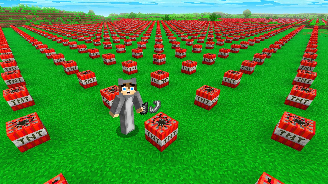 Minecraft, But EVERY Block I Place COPIES EVERYWHERE!