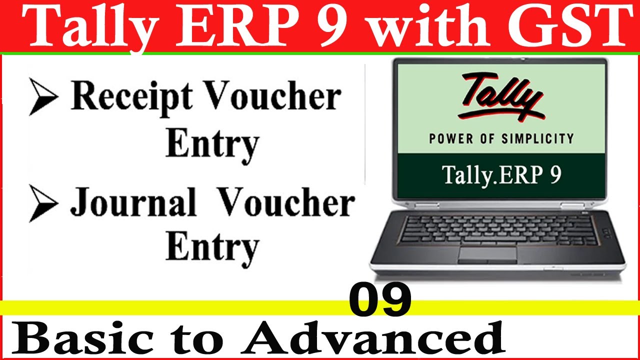 Receipt Voucher Entry in Tally | journal Voucher Entry in Tally ...