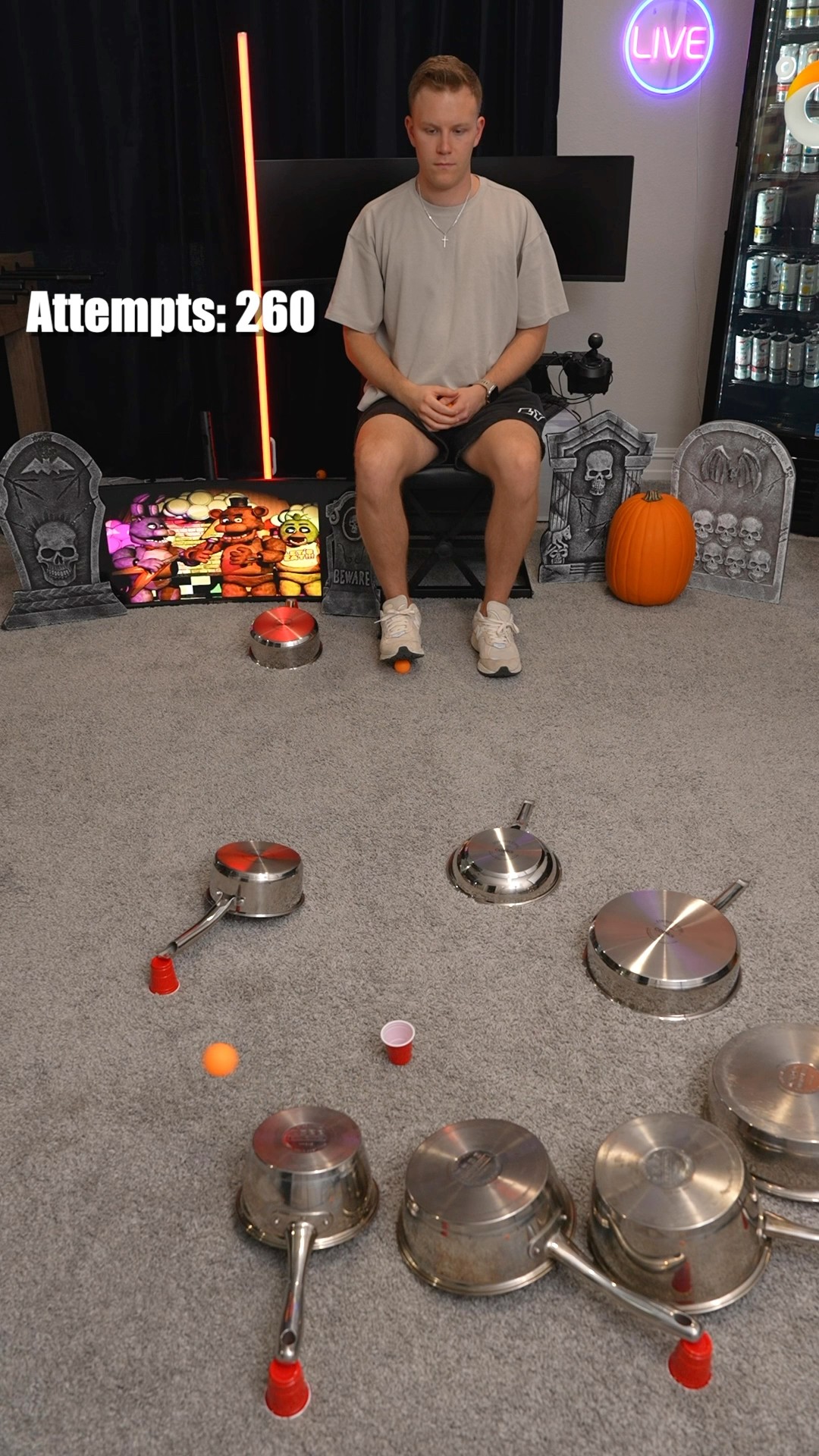 Ping Pong Trick Shot! (FNAF)