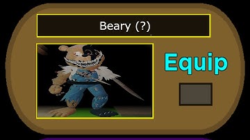 How To Get The New Beary (?) Secret Skin In Piggy The Robotic Apocalypse