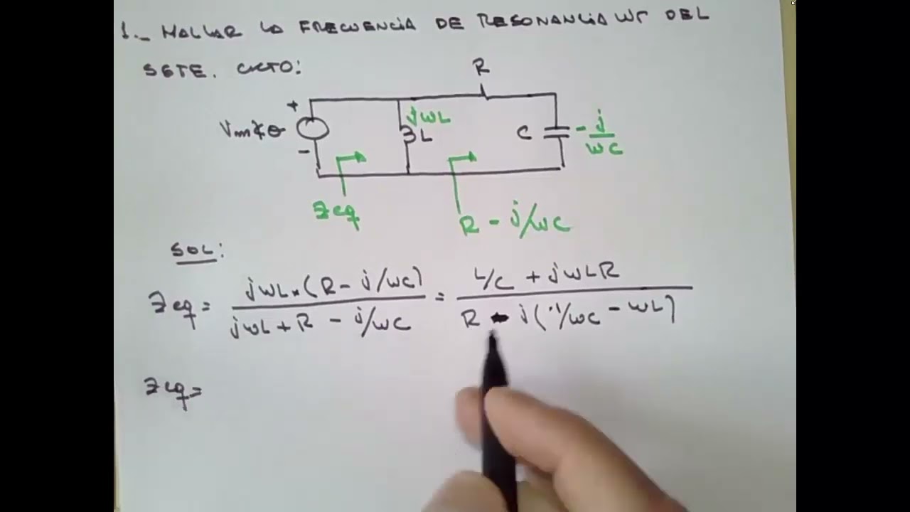 Análisis de Resonancia en Circuitos Eléctricos