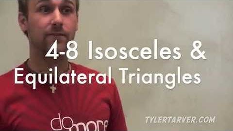 Isosceles and Equilateral Triangles // GEOMETRY