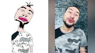 LABIOS DESAFÍO TIKTOK LIP CHALLENGE drawing meme