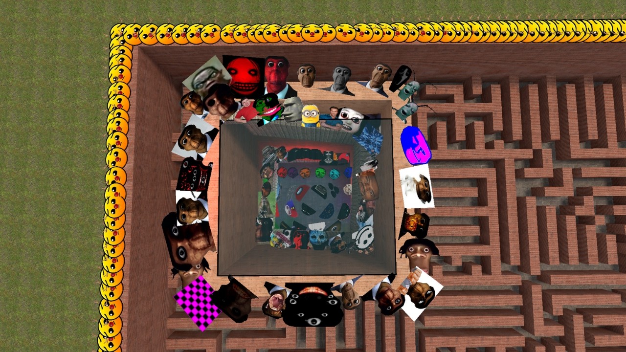 Garry’s Mod CHAOS! Unlimited Nextbots Took Over The Map 