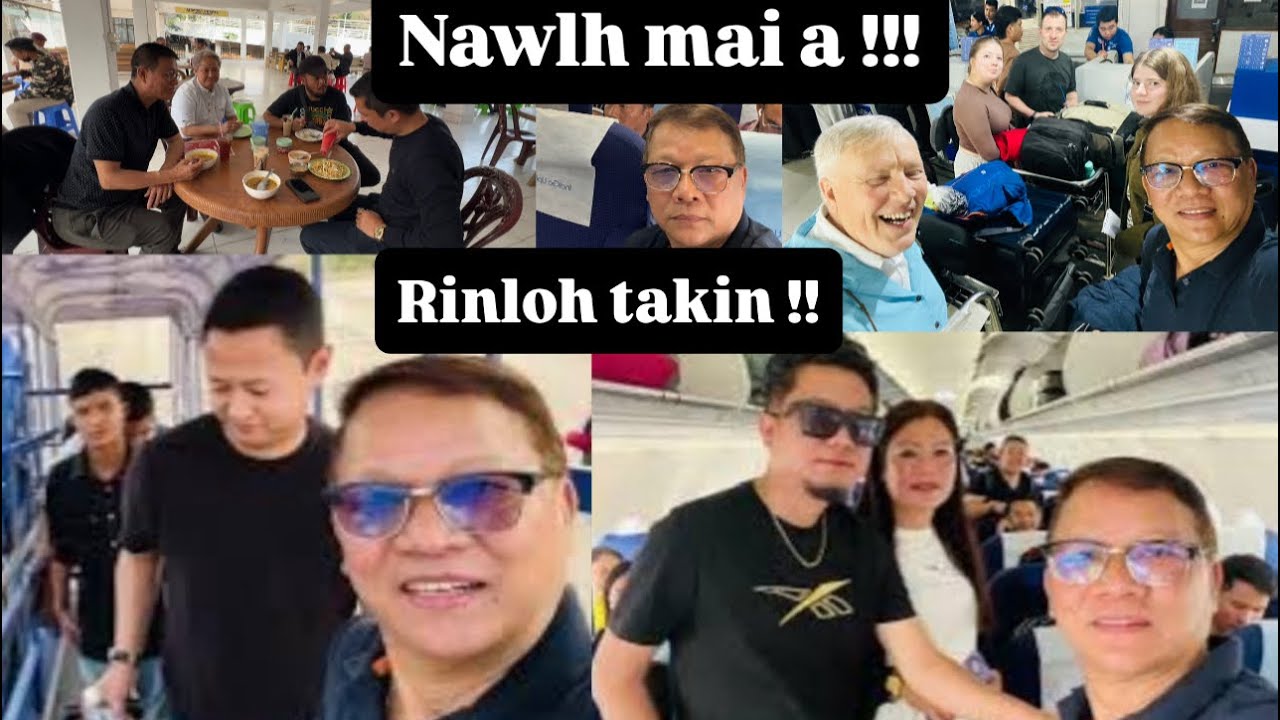 Mizoram to Delhi zinkawng Pu.Zolawma leh afate nen kan inhmu nawlh … 