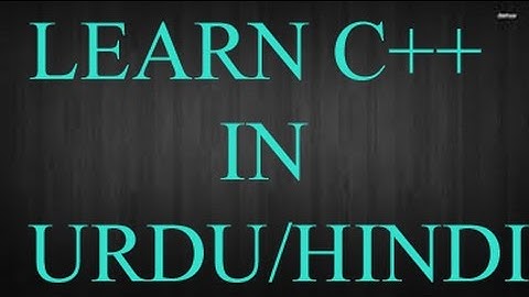 Binary Operators in C++ in Urdu/Hindi