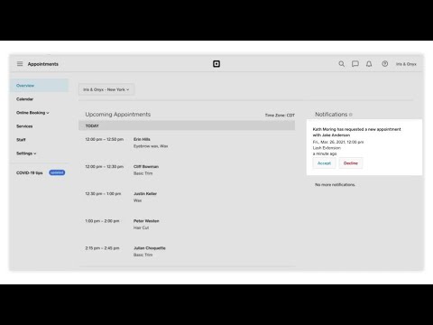 Set up and run your business with Square Appointments