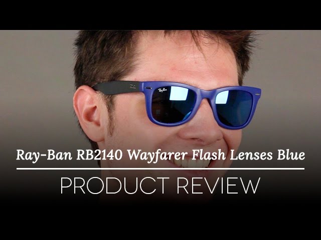 ray ban wayfarer folding flash lenses