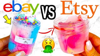 EBAY vs ETSY MYSTERY SLIME BOXES! Which Is Worth It?!?