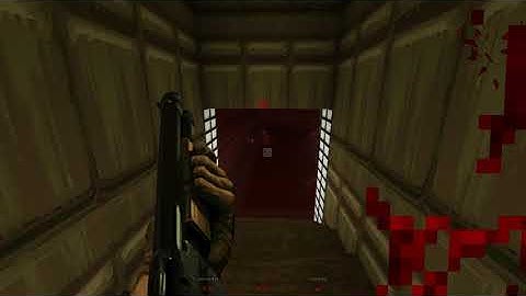 PSX DOOM CE Playstation DOOM Reloaded EDITION Demonstration Of MAP01 UAC FAIL