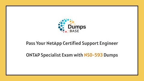 Pass Your NetApp Certified Support Engineer ONTAP Specialist Exam with NS0-593 Dumps