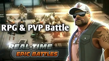 Alpha Squad 5 RPG & PvP Online Battle Arena Android Gameplay