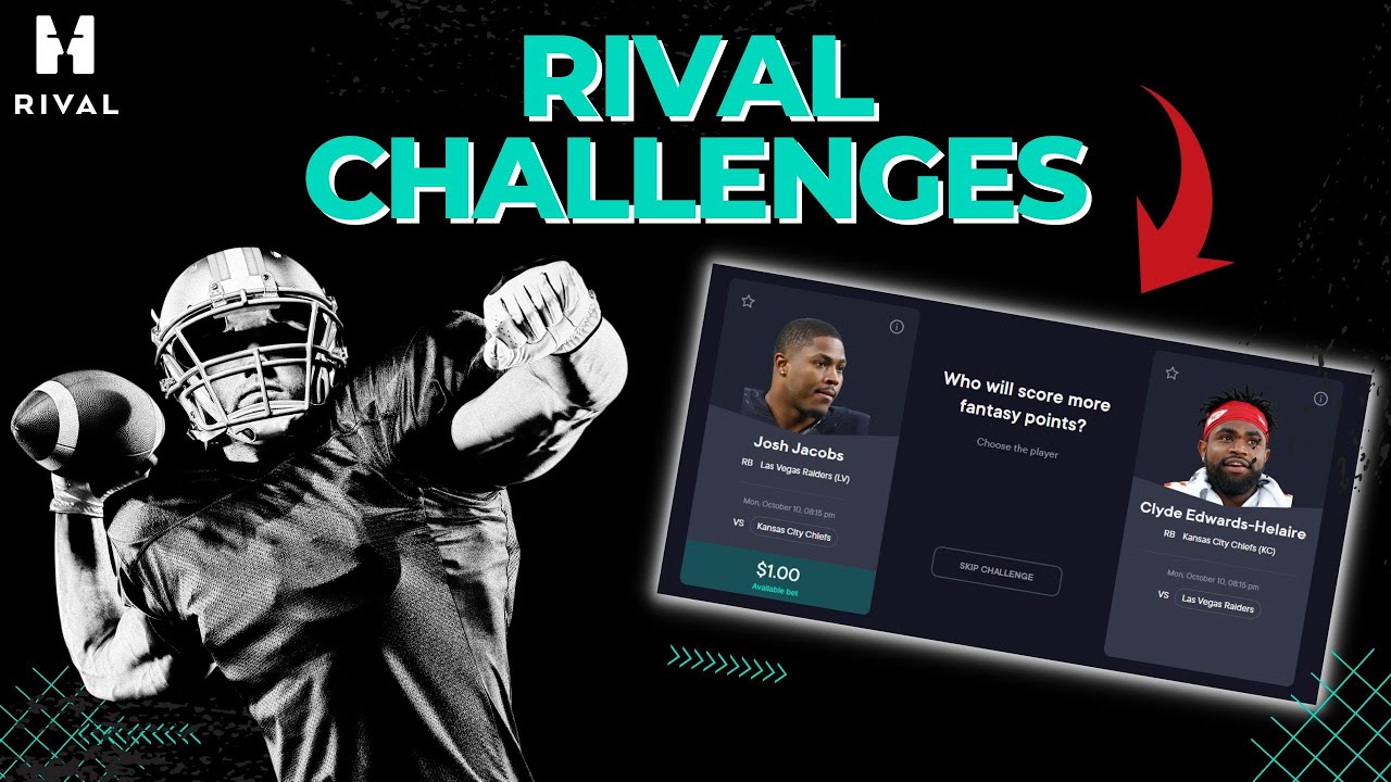 Rival Fantasy Challenges - Head To Head #fantasysports #fantasyfootball ...