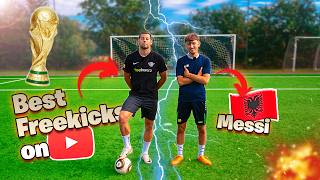 The Albanian Messi wants to join freekickerz 👏 Football Battle EP. 02