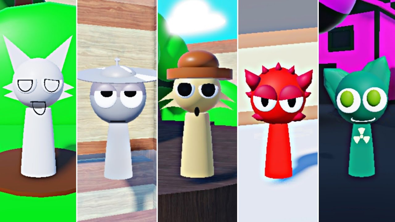 How to Get All 5 New Badges in 3D Sprunki RP and Animations | Roblox