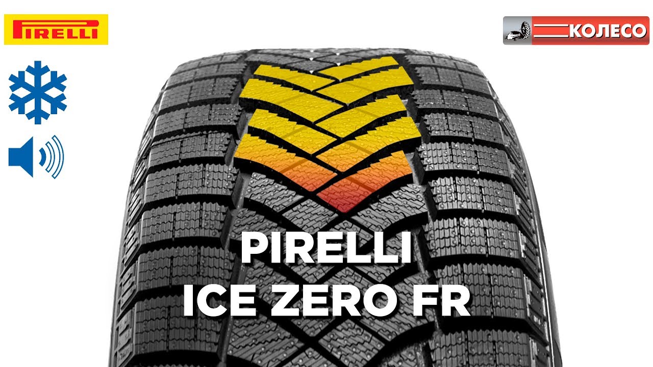 PIRELLI ICE ZERO FR FRICTION: обзор зимних шин | КОЛЕСО.ру - YouTube