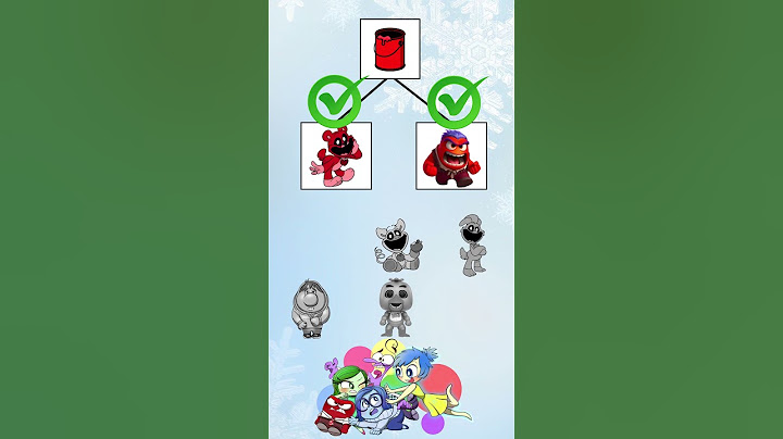 Poppy Playtime vs Inside Out 2 pass the IQ test level 111 #3
