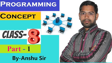 Programming Concepts Class- 8 Lesson- 2 (Part- 1)