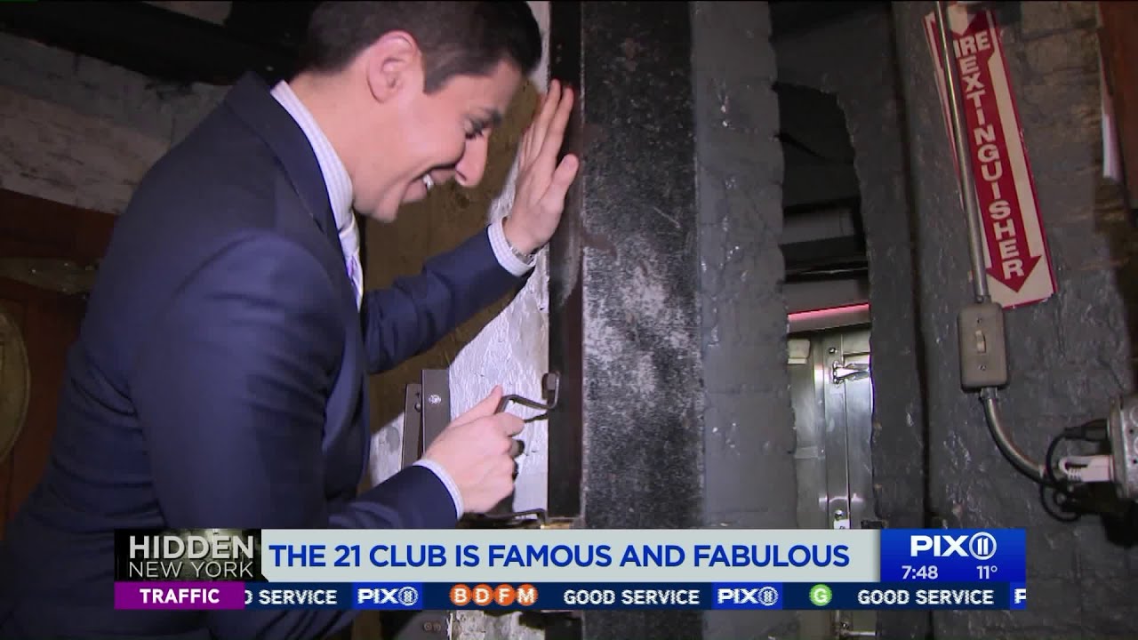 Hidden NY 21 Club's storied history and celebrity wine cellar YouTube