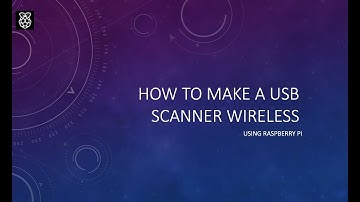 How to make your scanner wireless with Raspberry Pi