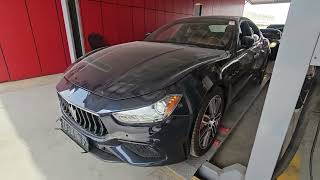 MASERATI GHILBI 2021 ENGINE & VIN CHASSIS NUMBER LOCATION