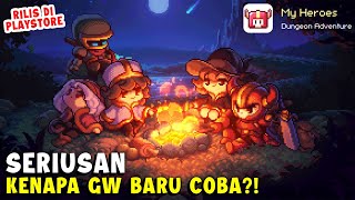 TELAT EDAN TAPI SUMPAH INI KEREN BANGET! - My Heroes: Dungeon Raid (Android) screenshot 3