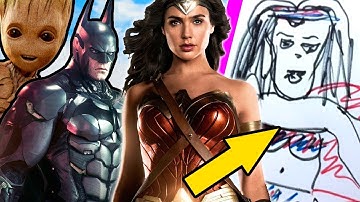 Drawing Super Heroes From Memory Challenge #2