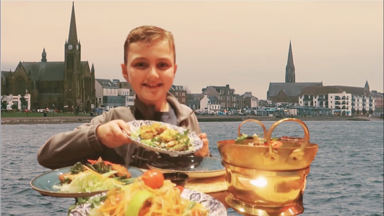 Потрясающий тайский ресторан в Ларгсе, Западное побережье Шотландии!! 🏴󠁧󠁢󠁳󠁣󠁴󠁿🇹🇭