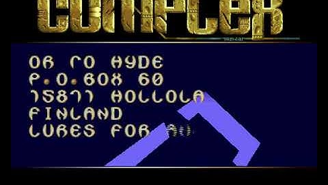 Complex - A New BBS Intro Amiga Intro