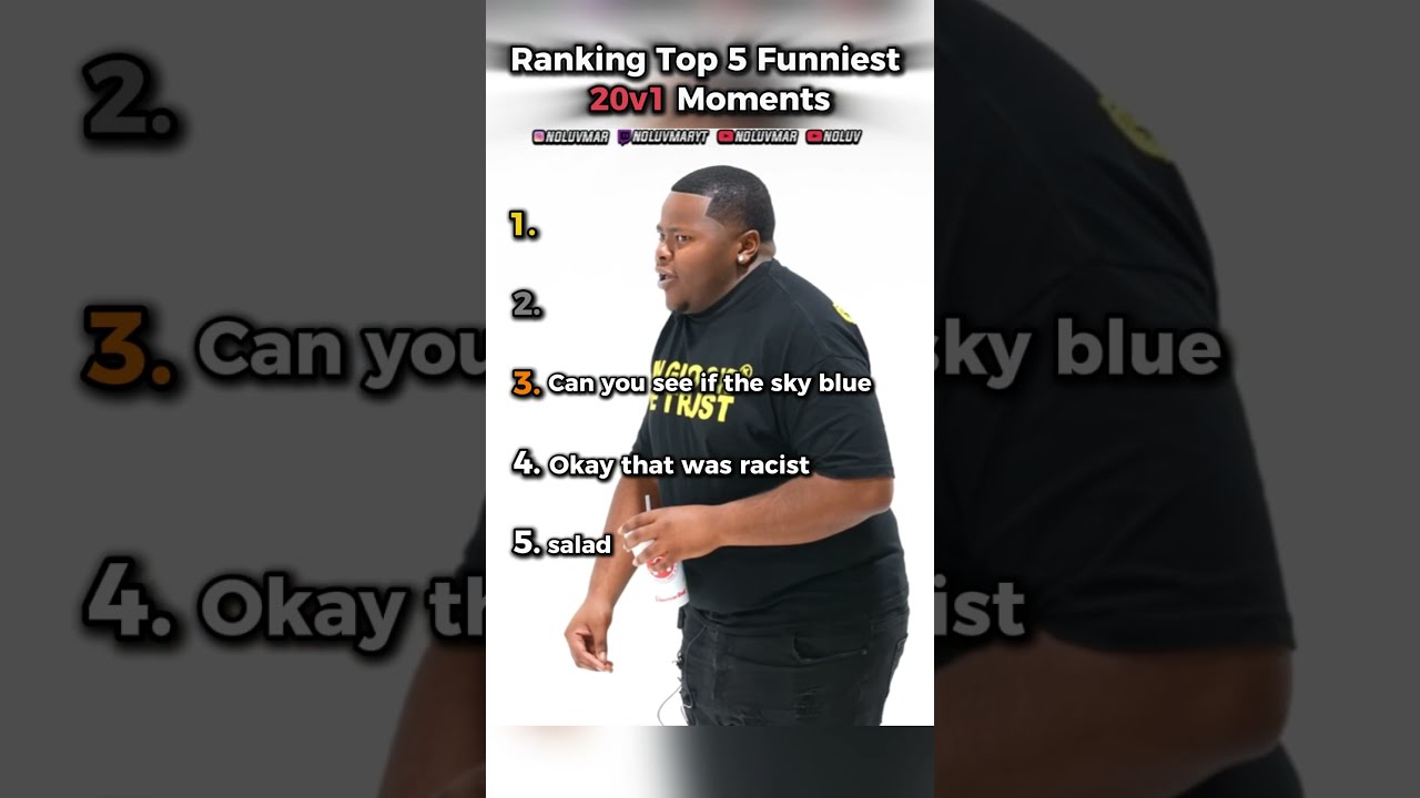 Ranking The Funniest 20v1 Moments