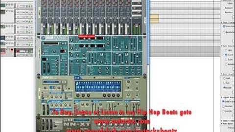 Tutorial on Reason 4 basic Hip Hop Beat making - part 2 (4 parts) - AStackS
