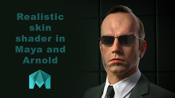 Realistic Skin Shader in MAYA And Arnold