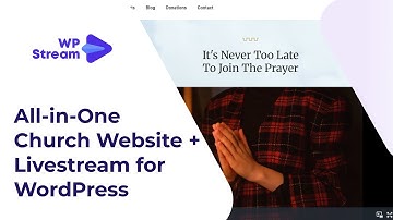 The EASIEST Way to Build a Church Website with Livestreaming