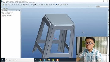 Thiết Kế Khuôn Ghế Trụi Nhựa Cơ Khí (Ghế Đẩu Cao)