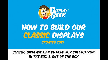 (This video is no longer valid. 2021-2024 Only) How to build it - CLASSIC Displays by Display Geek
