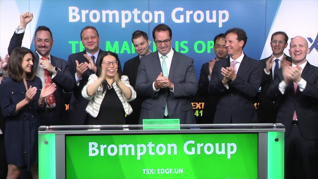 Brompton Funds Opens The Toronto Stock Exchange
