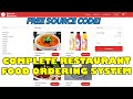 Complete restaurant food ordering system using php mysql   free source code download