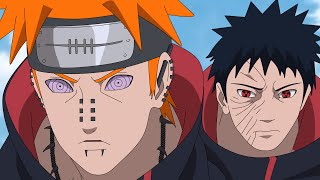 Obito rouba o Rinnegan de Pain para reviver Madara - Naruto Shippuden