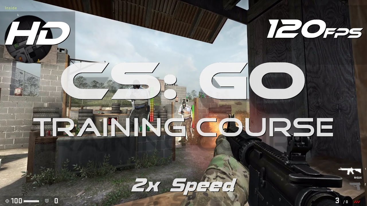 ᴴᴰ120fps/Hz Video |🎮 CS: GO Training Course |⚙️Speed To 2x Playback ...